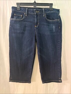 Sonoma Dark Blue Denim Jean Shorts/Capri